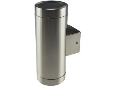 Produktbild von CHILITEC Wandleuchte Jardim 2, IP44, 2x GU10, Edelstahl