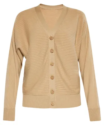 Produktbild von AODA damen strickjacke - beige, M