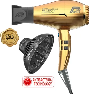 Immagine prodotto di Parlux Alyon Air Ionizer Tech Eco Friendly Oro - asciugacapelli con diffusore