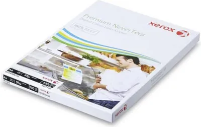 Immagine prodotto di Xerox Premium NeverTear - Poliestere - 195 micron - bianco brillante - A4 (210 x 297 mm) - 262 g/m² - 100 fogli (003R98092)