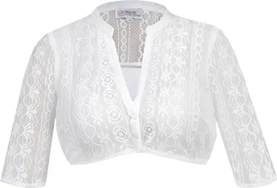 Produktbild von Marjo - Damen Trachten Bluse, GR-6-Ginger Linda (992400-020037), Größe:44, Farbe:Off White (3497)