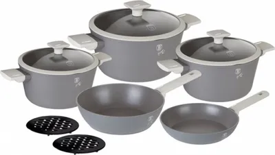Obrázek produktu pro Berlinger Haus sada titanových hrnců Aspen 35519