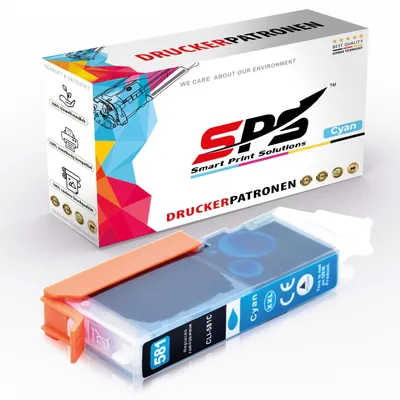Produktbild von CLI-581CXXL Tintenpatrone Kompatibel für Canon Pixma TS 9550 | 1x Cyan