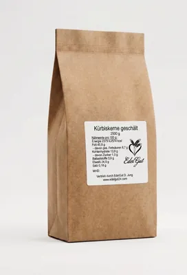 Produktbild von Kürbiskerne geschält 2,5 kg, vegan, GMO frei