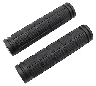 Produktbild von Lenkergriffe, Gummi-Handgriffe für Mountainbike, Rennrad, Trekkingrad, 22 mm, 2 Stück