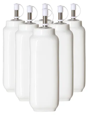 Produktbild von Ritzenhoff & Breker Bianco Essig -/Öl-Flasche 9,5 cm 6er Set