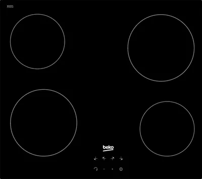 Produktbild von Beko HIC 64400 E, Eingebaut, elektrisch, Keramik, Sensor, 6700W, 220 - 380V