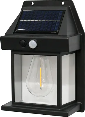 Produktbild von Solarlampe Wandleuchte GALIX G2601, Bewegungsmelder, 36 Lumen, 2700K Warmweiß, 120x62x170mm