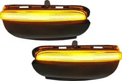 Image de Osram Dynamique Rétroviseurs pour VW Golf VI 08-08.12 Touran I 10-05.15 Noir
