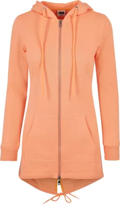 Produktbild von Urban Classics Ladies - SWEAT PARKA Zip Hoody papaya - XS