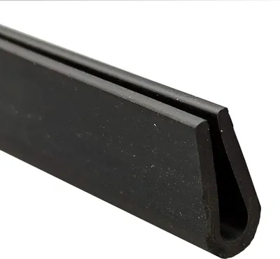 Produktbild von Gummidichtung U 1,5mm Kantenschutz Schwarz U Rand Randstreifen Dichtungen