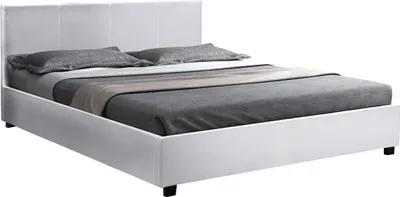 Immagine prodotto di Letto doppio con contenitore  "Carla"- 160 x 200 cm  - Bianco