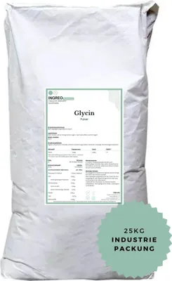 Produktbild von Glycin Pulver (40-100 Mesh) – 25 kg