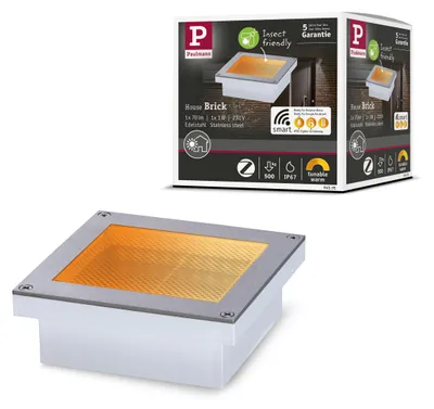 Image de Paulmann LED encastré de sol Brick respectueux des insectes