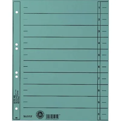 Produktbild von Trennblatt A4 230g/qm hellblau