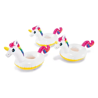 Produktbild von Intex 57506Np Aufblasbare Cup Holder Einhorn 41X20 cm 3 Stück