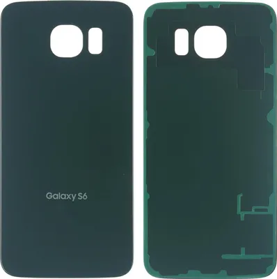 Produktbild von Gehäuse Rückseite für Samsung Galaxy S6 (SM-G920F), Schwarz