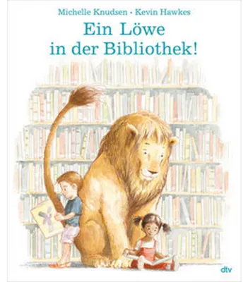 Image de Ein Löwe in der Bibliothek!