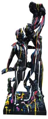 Image de Figurine abstraite Déco Statue Sculpture 130 cm Figures Statues Sculptures Nouveau R65B