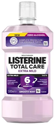 Image de Listerine Total Care Goût extra doux Menthe lisse