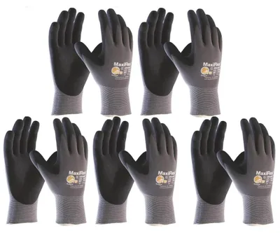 Produktbild von ATG Schutzhandschuh Maxiflex Ultimate Größe 9, schwarz, 5 Paar