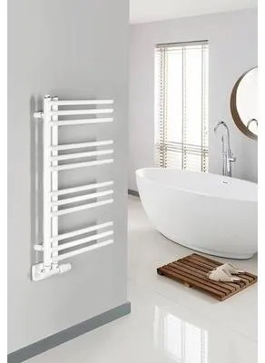 Immagine prodotto di Radiatore di design Sapho 74 x 45 x 106 mm, attacco da 1/2" nella parte inferiore su un lato