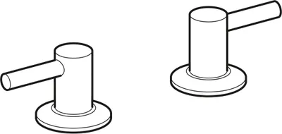 Produktbild von Geberit Scharniere passend zu WC-Sitz 574410