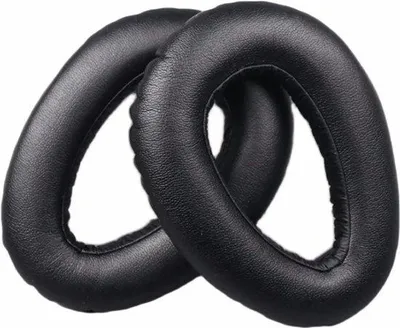 Obrázek produktu pro Náušníky pro sluchátka Sennheiser, jeden pár, černé.