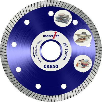 Produktbild von Marcrist CK850 Diamanttrennscheibe ⌀ 115 x 22,2 mm