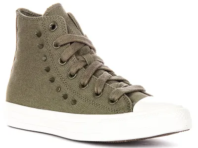 Produktbild von Converse Chuck Taylor A15505C All Star Spike High in Dunkelgrün – Größe 7.5 UK - 41 EU - 7.5M/9.5F US / Grün
