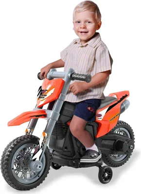 Produktbild von Ride-on Motorrad Power Bike orange 6V