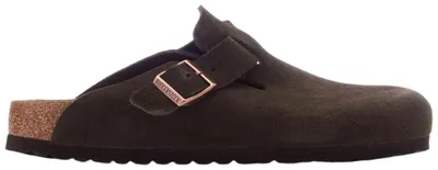 Image de Sabots Birkenstock Boston Soft Footbed Suede Leather pour Femme