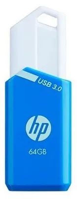 Produktbild von HP x755w, 64 GB, USB Typ-A, 3.2 Gen 1 (3.1 Gen 1), 75 MB/s, Dia, Blau, Weiß
