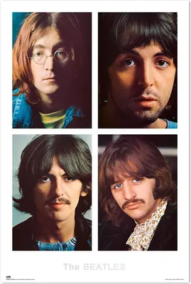 Produktbild von The Beatles - White Album - Musik - Poster Druck - Größe 61x91,5 cm ohne Zusatzartikel