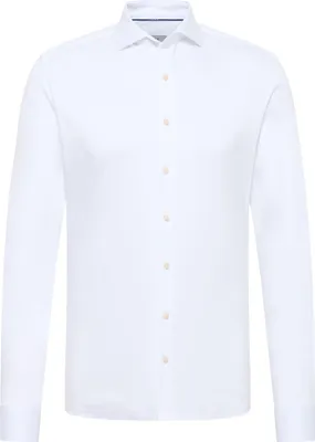 Produktbild von Eterna Herren Jersey Shirt Jersey Langarm (2159 YS82), Größe:39, Farbe:Weiß (00)