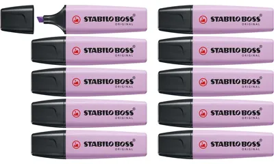 Obrázek produktu pro STABILO Boss Original Pastelový fix 1 kus(y) dláto fialový