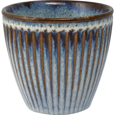 Immagine prodotto di Greengate Latte Cup Becher ALICE OYSTER BLUE Blau Everyday Geschirr 300 ml