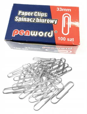 Produktbild von Penword Büroklammern 33 mm 100 Stück