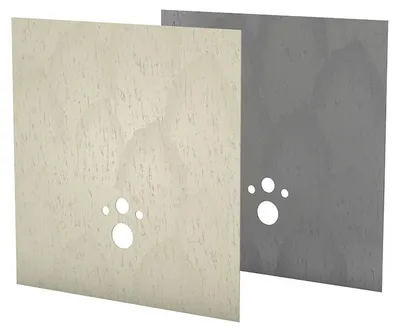 Image de Revêtement wedi I-Board Top habillage bâti-support, Concrete gris, 1200x1245x6mm