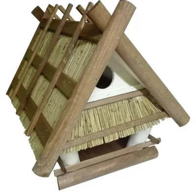 Image de Grande mangeoire à oiseaux en bois - Rolimpex