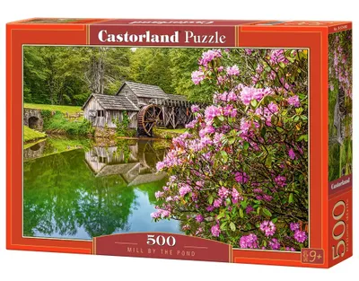 Produktbild von Castorland Mill by the Pond 500 pcs, 500 Stück(e), Landschaft, 9 Jahr(e)