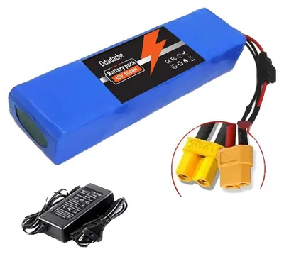 Zdjęcie produktu dla Akumulatory, pojemność 100Ah, napięcie 48V, ładowarka XT30-XT60