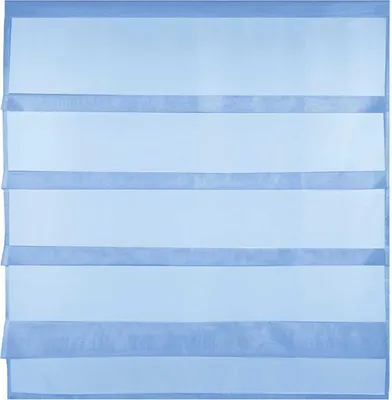 Zdjęcie produktu dla Zasłona rzymska z drążkiem do przeciągania, rozmiar: 100x110cm, kolor: niebieski