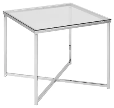 Produktbild von Design Scandinavia Cross Couchtisch, 50 cm, klar
