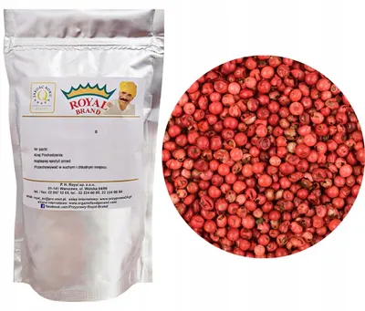 Zdjęcie produktu dla Aromatyczny różowy pieprz o czerwonych ziarnach, 100 g