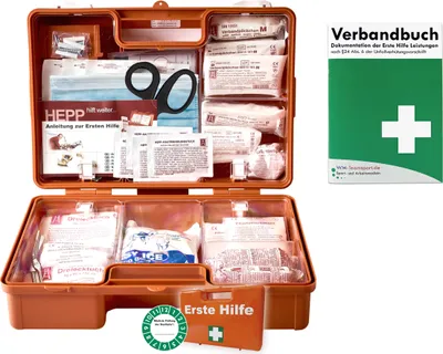 Produktbild von Erste-Hilfe-Koffer "SAN" für Betriebe mit aktueller DIN/EN 13157 & DIN/EN 13164