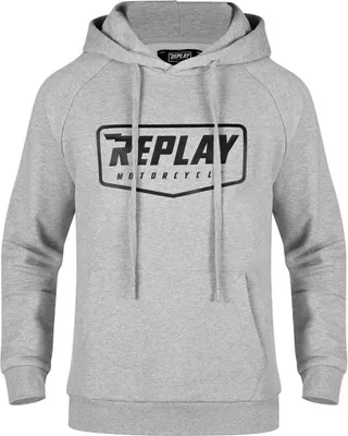 Obrázek produktu pro Mikina s kapucí Replay Logo, grau, S