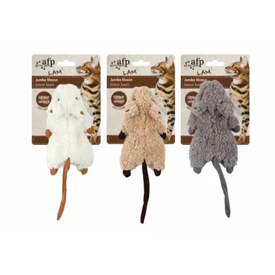 Zdjęcie produktu dla AFP Lambswool-Jumbo Crinkle Catnip Gryzoń