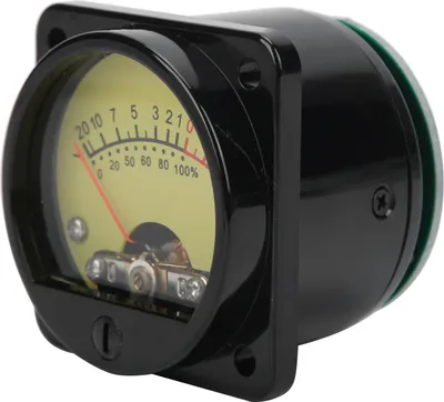 Produktbild von 45mm Power Amplifier Tube VU Level Meter mit Hintergrundbeleuchtung DB Meter Volume mit Treiber BoardTS?45?Y DC500UA Gelb