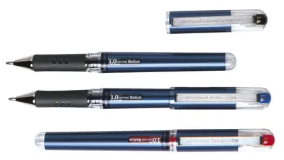 Produktbild von Pentel HybridGel Grip DX Gel-Tintenroller 0,5 mm blau